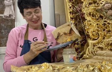El trabajo de arte sacro supone un importante movimiento en el tejido empresarial de la provincia
