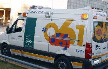 Imagen de una ambulancia del 061