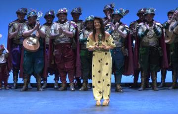 La autora Mar Muñoz ha sido galardonada con el premio a la componente más carismática. 