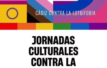 Catel de las Jornadas Culturales contra la LGTBIfobia, organizadas por Ayuntamiento, UCA y Fundación del Cádiz CF.