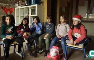 Niños y niñas del CEIP Celestino Mutis participan en la muestra Infantil de Cine (MUINCI).