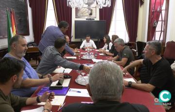 Imagen del último Consejo de Participación del COAC en el Ayuntamiento de Cádiz. 