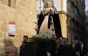 La cofradía de Jesús Caído organiza en el primer fin de semana de mayo los actos dedicados a la Virgen