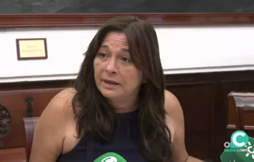 La portavoz adjunta de AIG, Helena Fernández, en una imagen de archivo