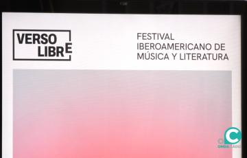 Imagen de la presentación del festival Verso Libre en rueda de prensa. 