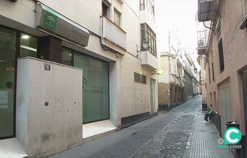 Imagen del centro de atención primaria en la calle Cervantes