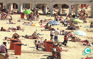 Imagen de La Caleta que este año volverá a repetir de nuevo el emblema de calidad ambiental