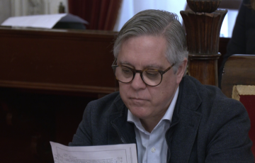 Torres durante el transcurso de un Pleno en una imagen de archivo