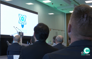 Un momento de la presentación del proyecto en el Parador Hotel Atlántico