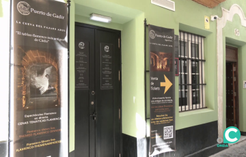 Entrada al espacio donde a partir del sábado se vivirá la experiencia con el mítico pesonaje histórico de protagonista