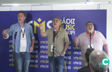 Una de las actuaciones que amenizó la cita