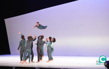 Un momento de la actuación de la compañía catalana GN|MC Guy Nader | María Campos 