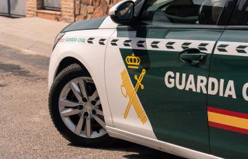  Un coche de la Guardia Civil en una foto de archivo