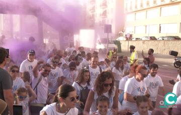 Carrera popular por el Paseo Marítimo de Cádiz. 