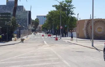 La Avenida Marconi quedará cortada al tráfico en su acceso desde la Avenida de la Sanidad Pública.