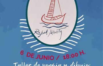 El taller infantil ‘Alberti, poeta y pintor’ será una de las actividades que completen el programa con motivo del centenario del Premio Nacional de Literatura a Rafael Alberti.