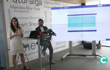 Un momento de la presentación de la nueva realidad tecnológica que contará el recinto de la zona fiscal