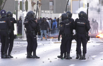 Imagen de una de las huelgas del metal que se han realizado en años anteriores en Cádiz. 