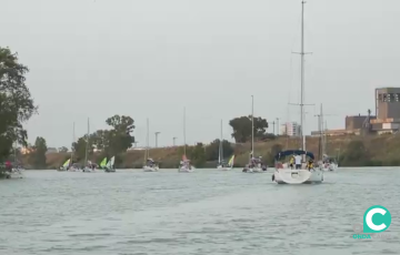 Más de 60 embarcaciones de todas las clases participaron en clásica prueba fluvial