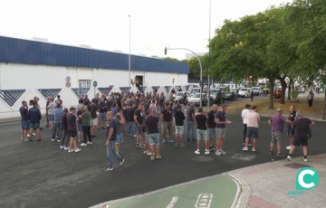 Concentración y corte en la Glorieta de la Zona Franca este martes