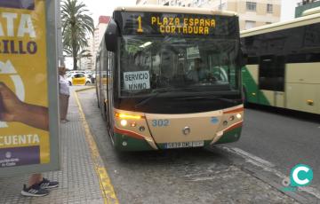 Servicios mínimos de los autobuses urbanos de Cádiz. 