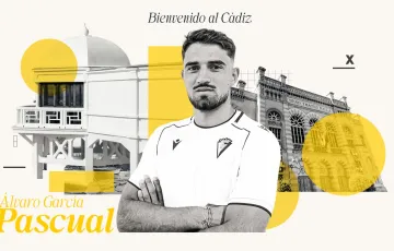 Imagen promocional de la ultima incorporación a la primera plantilla cadista