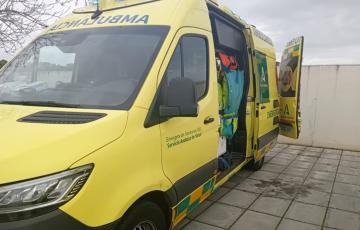 Imagen de recurso de una ambulancia.