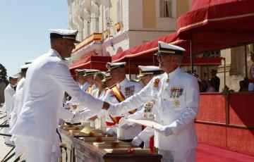 Acto castrense durante el pasado año 