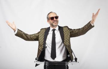 Imagen promocional de la cita de Manolo Morera para hoy