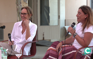 Un momento del acto en el Baluarte de la Candelaria