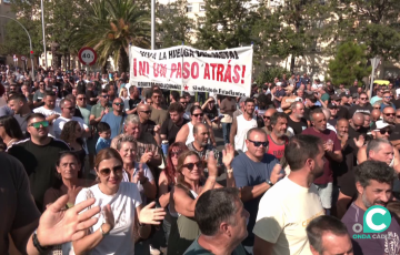 Imagen de una de las concentraciones durante las pasadas protestas