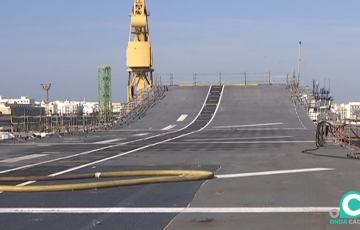 El emblemático portaeronaves del ejército español volverá a las factorías de la Bahía