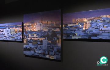 La propuesta se abre a un nuevo concepto en su presentación en cuanto a la disposición de los 30 cuadros y la luz de la sala