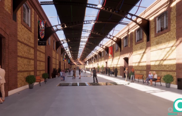 Recreación virtual de las nuevas dependencias municipales