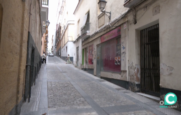 Imagen del inmueble en el centro de la capital gaditana