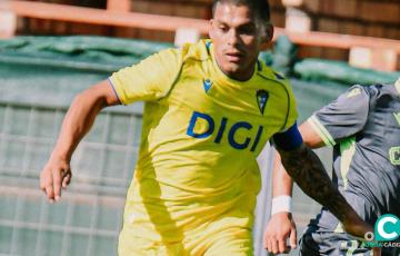 Brian Ocampo jugó todo el encuentro (Foto: Cádiz CF)