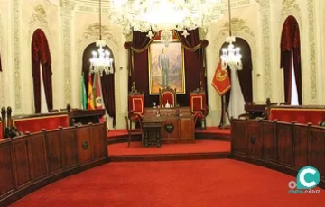 El salón de plenos del Ayuntamiento, escenario de la presentación 