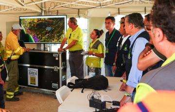 Reunión técnica este martes por la deflagración junto a Atlanterra