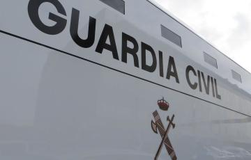 Vehículo de la Guardia Civil.