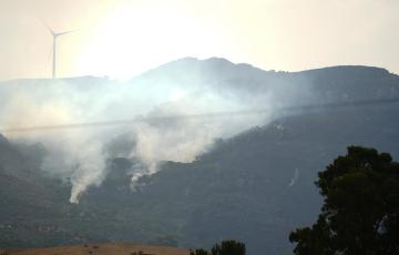 Lugar del siniestro en el paraje La Peña  