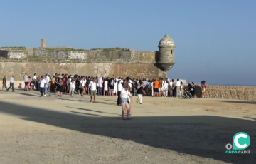 Jornada de puertas abiertas celebrada el pasado verano en la fortaleza