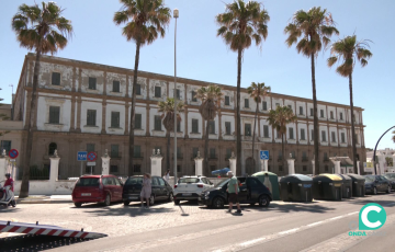 Vista del histórico edficio