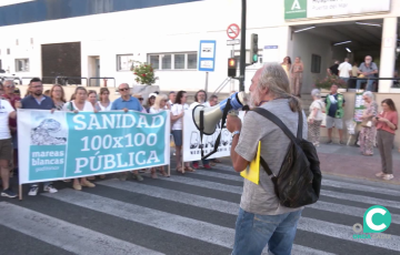 Protesta por la Sanidad Pública en la capital gaditana