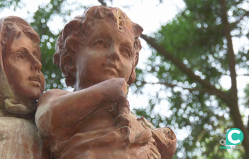 Detalle de  los daños causados a las emblemáticas imágenes de la ciudad