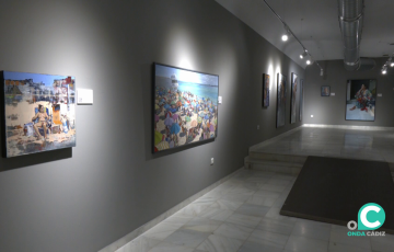 Las obras del autor gaditano estan abiertas al público hasta final de mes
