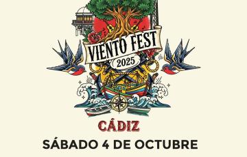 Cartel que ilustra el festival VientoFest, que se celebrará el 4 de octubre.