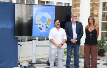 Imagen de la presentación del programa de actividades por la Diputación de Cádiz. 