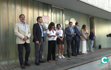 Visita institucional al Reyes Católicos en este inicio de curso.