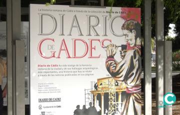 Diario de Gades se muestra en el Paseo de Canalejas. 