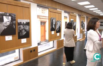 Momento de la inauguración de la exposición ‘Cambiando la mirada’.